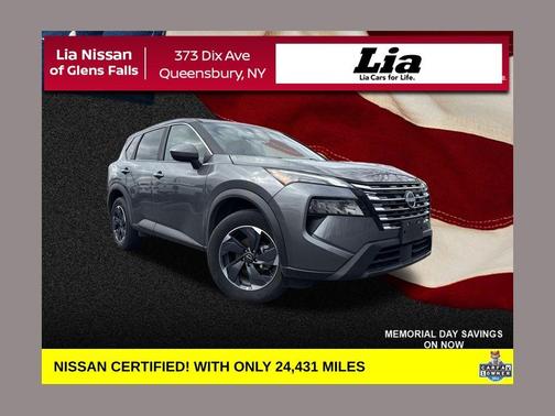 Gun Metallic 2025 Nissan Rogue SV