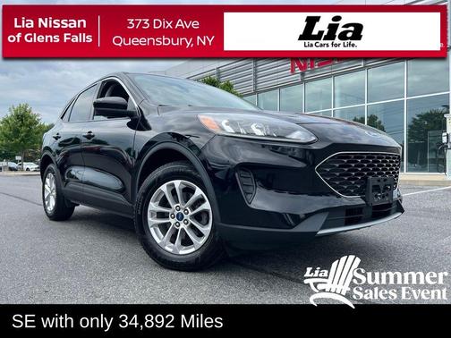 Black Metallic 2021 Ford Escape SE