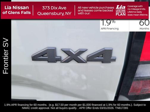 2026 Nissan Frontier SV