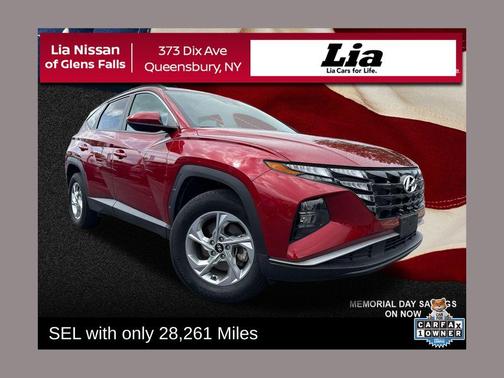 Red 2024 Hyundai TUCSON SEL