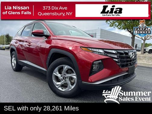 Red 2024 Hyundai TUCSON SEL