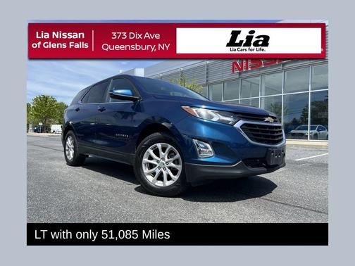 Pacific Blue Metallic 2019 Chevrolet Equinox 1LT
