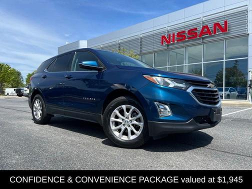 Pacific Blue Metallic 2019 Chevrolet Equinox 1LT