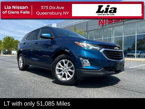 Pacific Blue Metallic 2019 Chevrolet Equinox 1LT