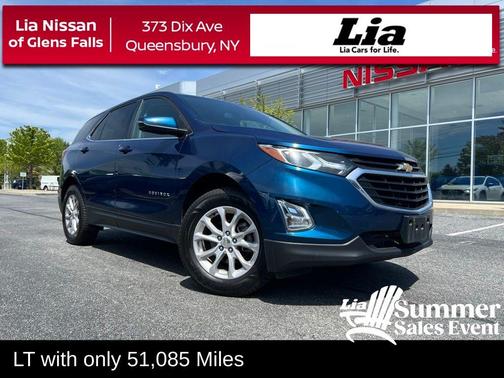 Pacific Blue Metallic 2019 Chevrolet Equinox 1LT