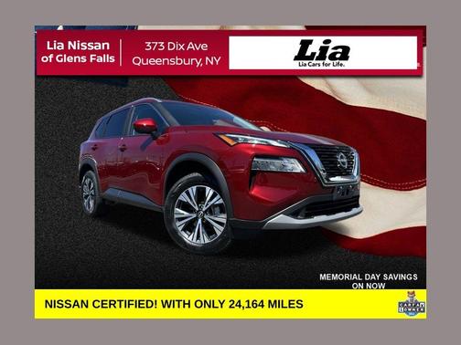 Scarlet Ember 2023 Nissan Rogue SV