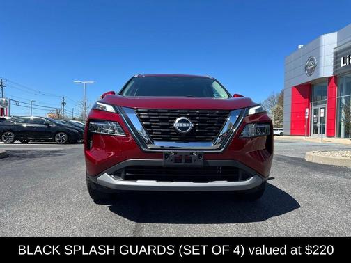 Scarlet Ember 2023 Nissan Rogue SV