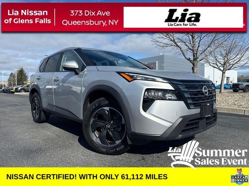 Brilliant Silver Metallic 2024 Nissan Rogue SV
