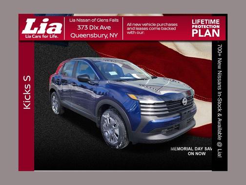 Deep Blue Pearl 2026 Nissan Kicks S