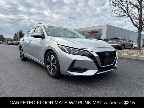 Brilliant Silver Metallic 2021 Nissan Sentra SV
