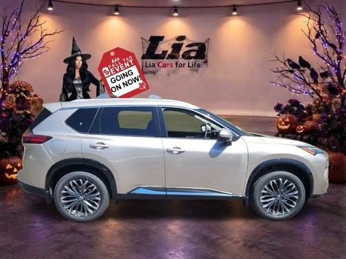 Champagne Silver 2026 Nissan Rogue Platinum