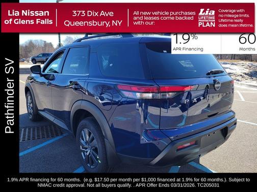 2026 Nissan Pathfinder SV
