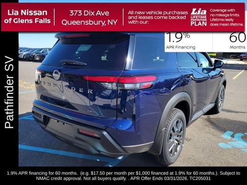 2026 Nissan Pathfinder SV