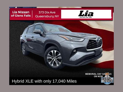 Magnetic Gray Metallic 2024 Toyota Highlander Hybrid XLE