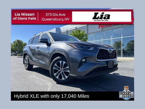 Magnetic Gray Metallic 2024 Toyota Highlander Hybrid XLE