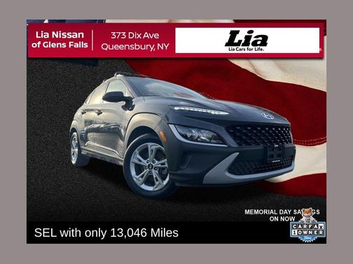Gray 2023 Hyundai KONA SEL