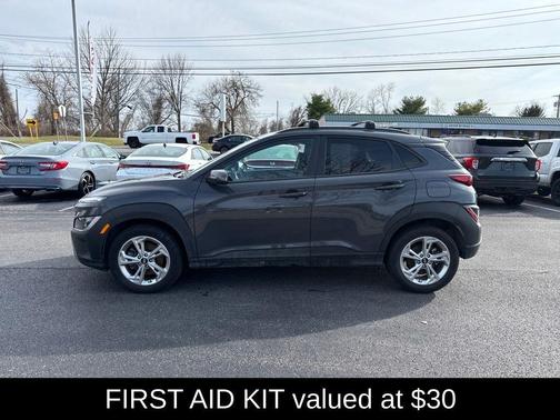 Gray 2023 Hyundai KONA SEL