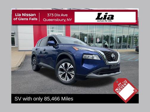 Caspian Blue 2021 Nissan Rogue SV