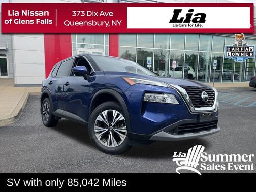 Caspian Blue 2021 Nissan Rogue SV