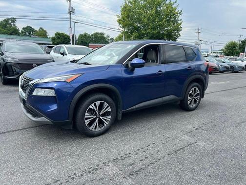 Caspian Blue 2021 Nissan Rogue SV