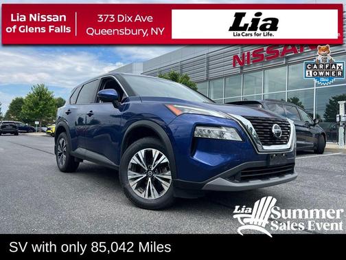 Caspian Blue 2021 Nissan Rogue SV