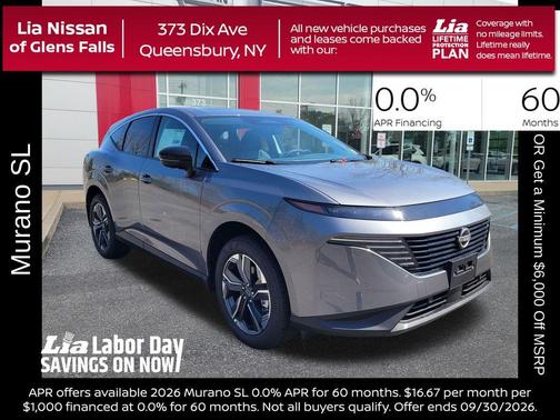 Gun Metallic 2026 Nissan Murano SL