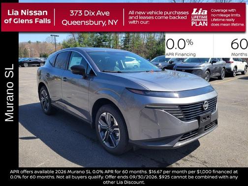 Gun Metallic 2026 Nissan Murano SL