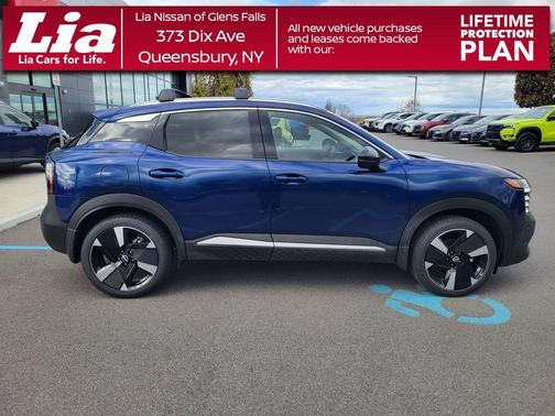 Deep Blue Pearl 2026 Nissan Kicks SR