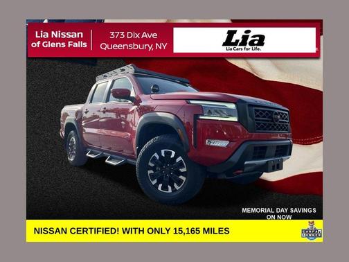 Red Alert 2023 Nissan Frontier PRO-4X