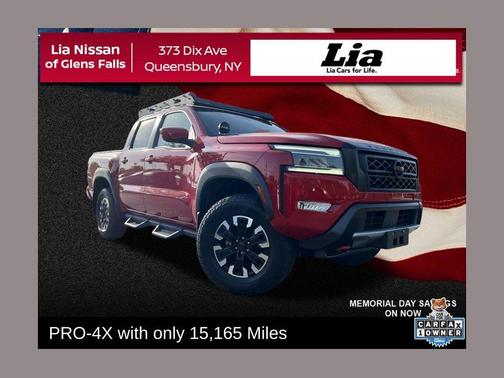 Red Alert 2023 Nissan Frontier PRO-4X
