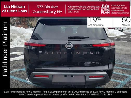 2026 Nissan Pathfinder Platinum