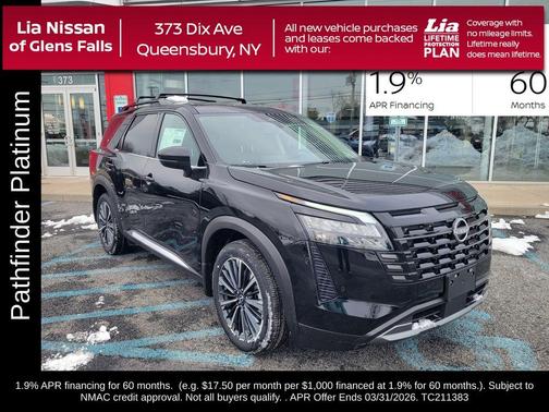 2026 Nissan Pathfinder Platinum