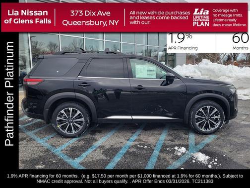 2026 Nissan Pathfinder Platinum