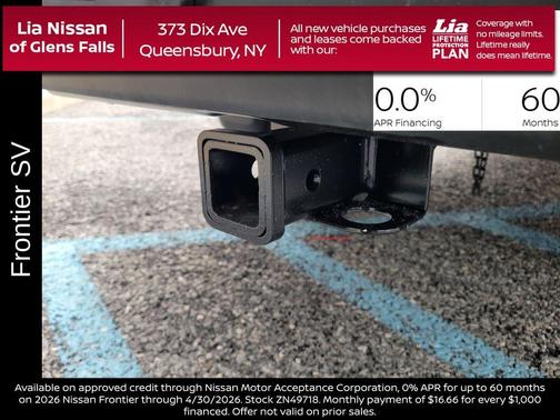 2026 Nissan Frontier SV