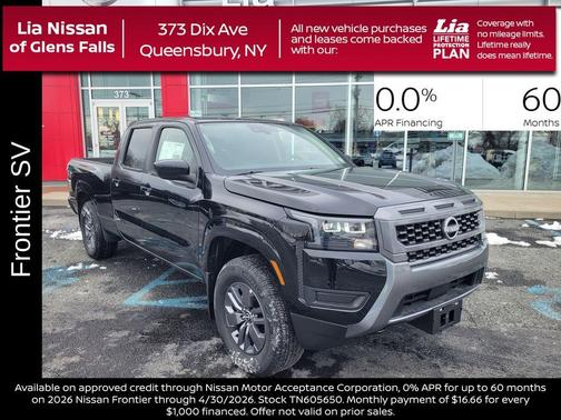 2026 Nissan Frontier SV