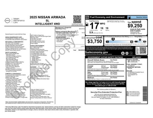 2025 Nissan Armada SL