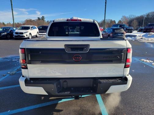 Glacier White 2026 Nissan Frontier PRO-4X