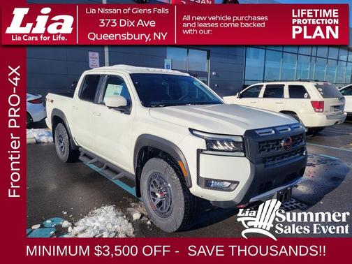Glacier White 2026 Nissan Frontier PRO-4X