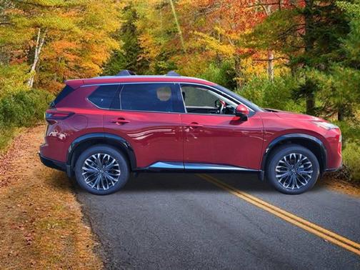 Scarlet Ember Tintcoat 2026 Nissan Rogue Platinum