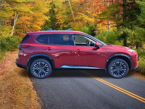 Scarlet Ember Tintcoat 2026 Nissan Rogue Platinum