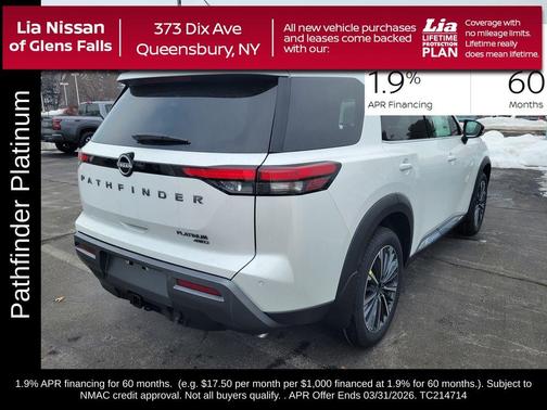 2026 Nissan Pathfinder Platinum
