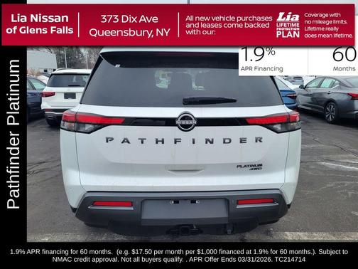 2026 Nissan Pathfinder Platinum