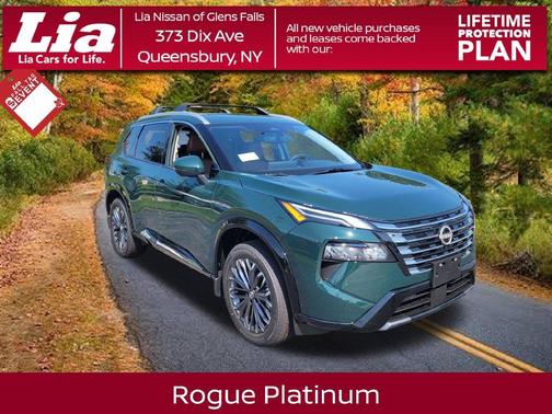 Obsidian Black 2026 Nissan Rogue Platinum
