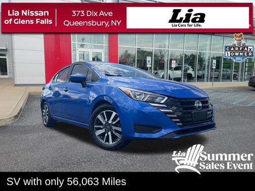 Electric Blue Metallic 2023 Nissan Versa 1.6 SV