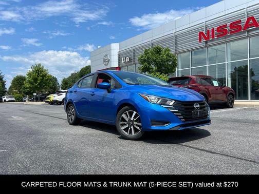 Electric Blue Metallic 2023 Nissan Versa 1.6 SV