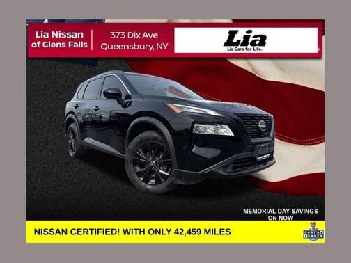 Black 2023 Nissan Rogue SV