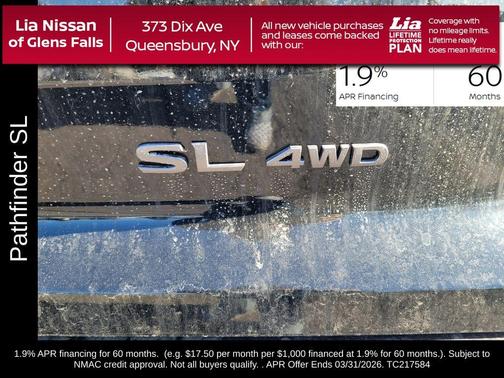 2026 Nissan Pathfinder SL