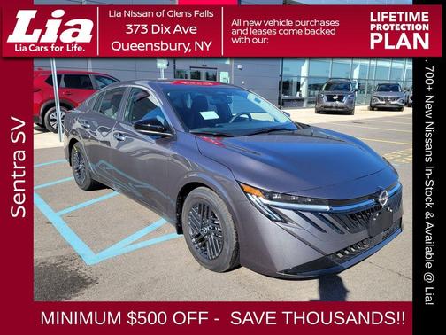 Gun Metallic 2026 Nissan Sentra SV