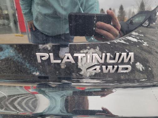 Black 2026 Nissan Pathfinder Platinum