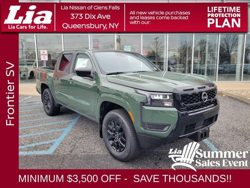 Green 2026 Nissan Frontier SV